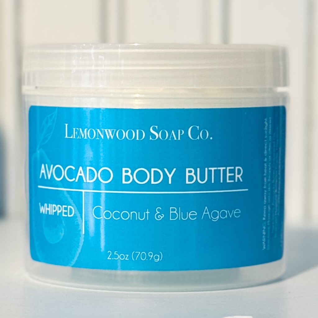 Coconut Blue Agave Body Butter Lemonwood Soap Company